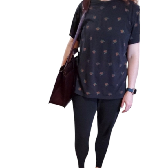 Leather computer bag with shoulder strap - Picture 3 of 16